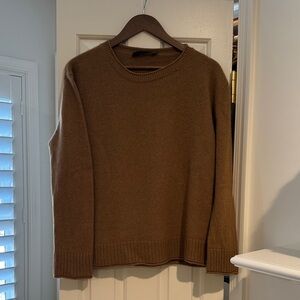 Jenni Kayne Light Brown Crew Neck Sweater